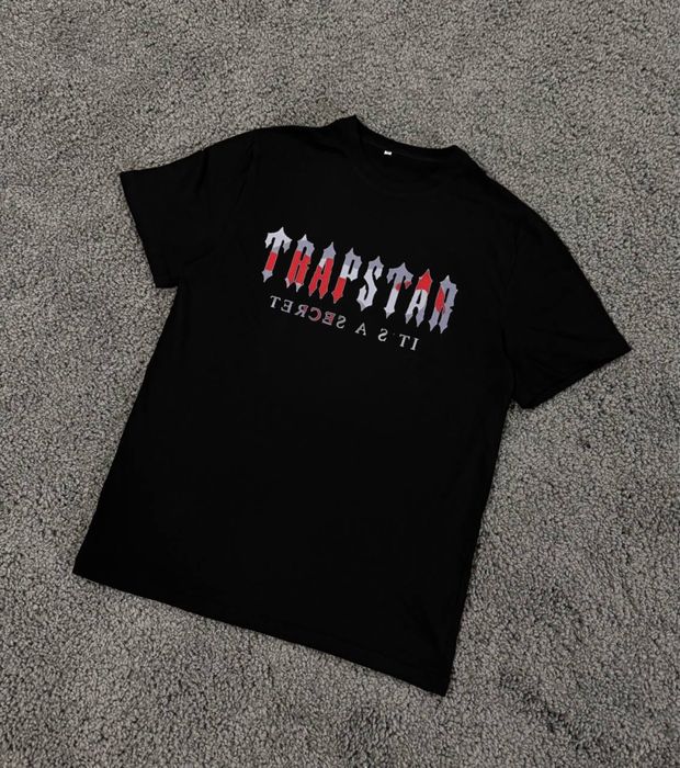 Футболка TRAPSTAR / Футболка Трепстар / Чорна футболка Трапстар