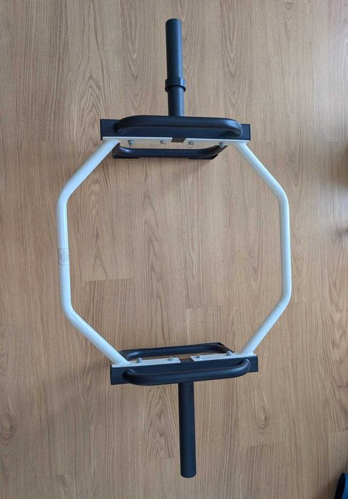 Barra Hexagonal (Trap Bar) Olímpica + 30 kg em discos