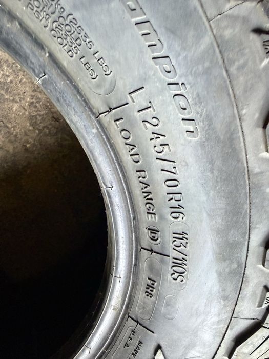 1шт. 245/70 R16 BFGoodrich All-Terrain T/A KO2 1шт. 11мм 2024