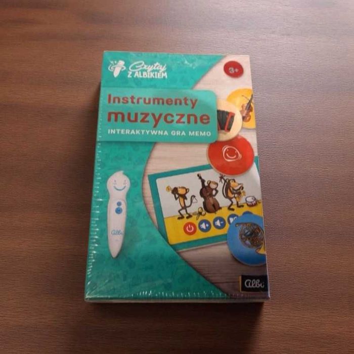 Nowa interaktywna Gra memo Albik Instrumenty muzyczne