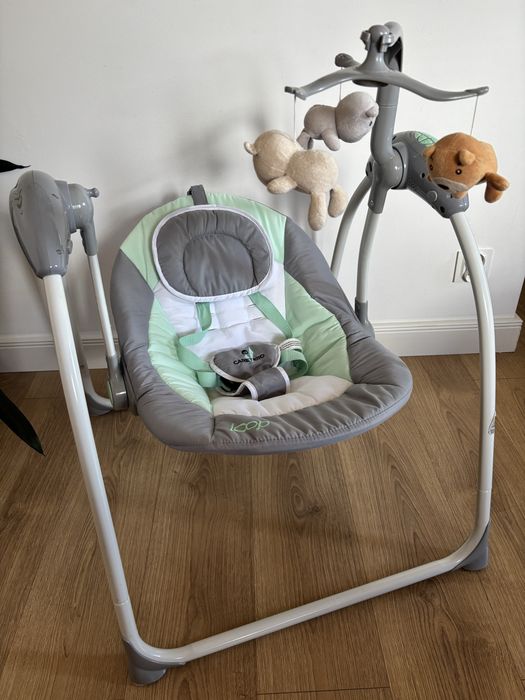 Hustawka elektryczna Loop caretero, bujaczek  + pilot