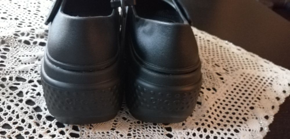 CROCS  W8 buty Stomp Mary Jane + torebka