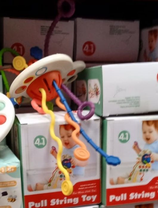 Zabawka Sensoryczna Pull String – Przeplatanka i Manipulator dla Niemo