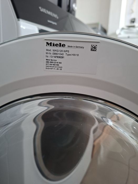 Пральна машина Miele, WKG120 WPS