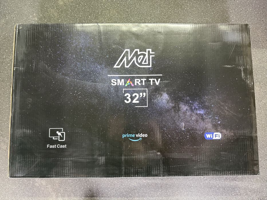 Новий запакований телевізор Met smart TV 32”