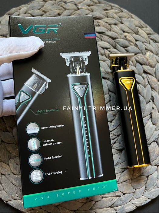 ‼️АКЦІЯ‼️Професійний тример VGR LineMaster для стрижки бороди голови