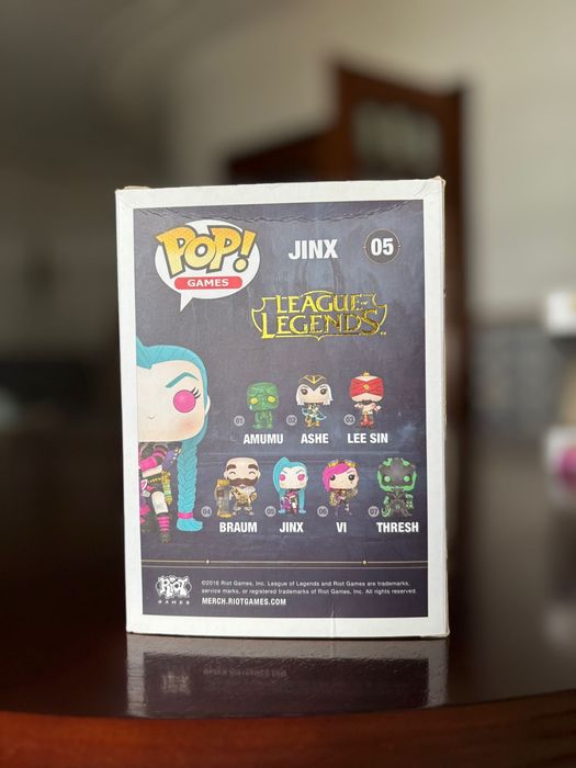 Pop figure Jinx, first version64343216988161122