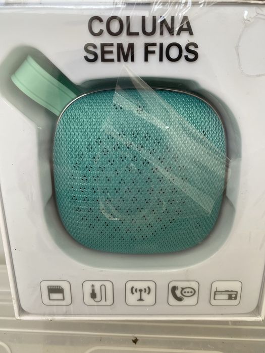 Coluna sem fios com som excelente