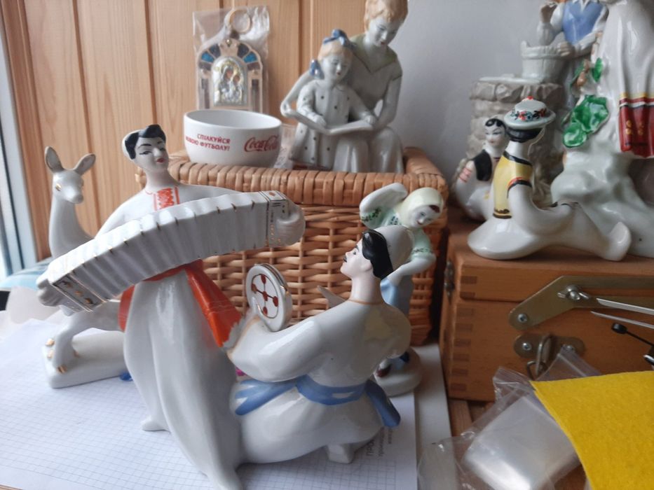 Фарфоровые статуэтки ссср