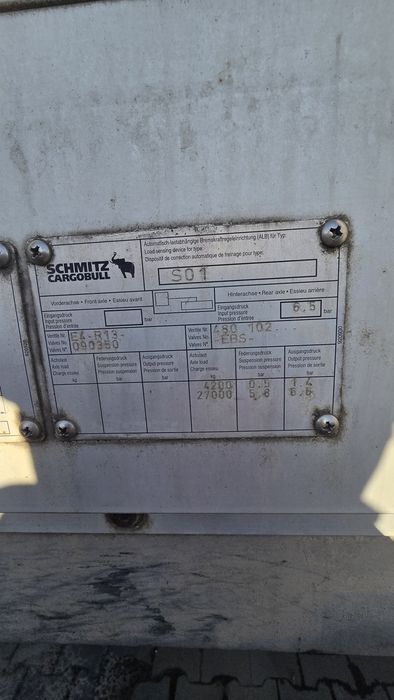 Naczepa Schmitz  Cargobull
