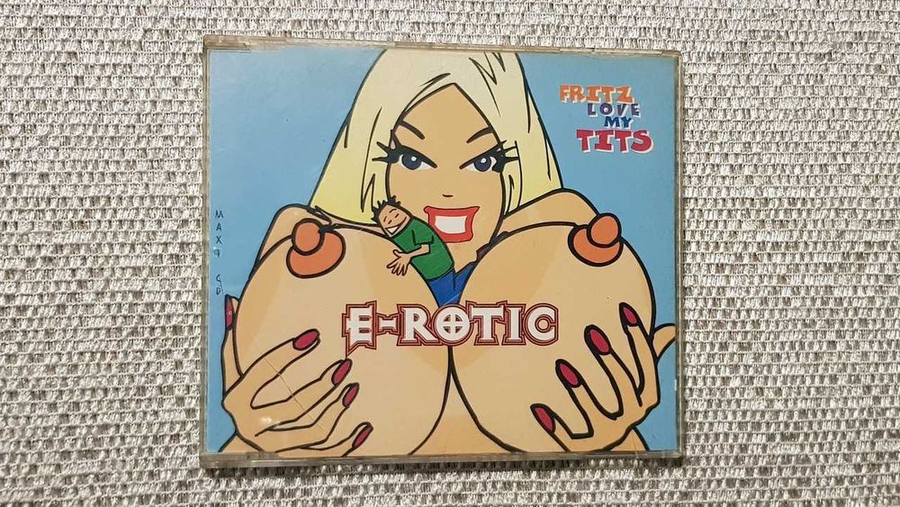 E-ROTIC Fritz Love My Tits Singiel Maxi CD [1996]