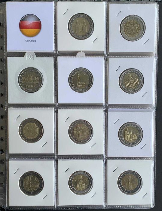2€ Comemorativas - Alemanha (Circuladas)