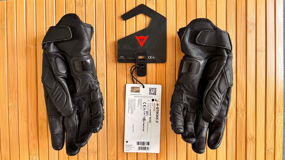 Luvas Dainese 4-stroke 2 black (tamanho L) NOVAS!