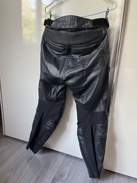 Шкіряні мотоштани Vanucci розмір 48