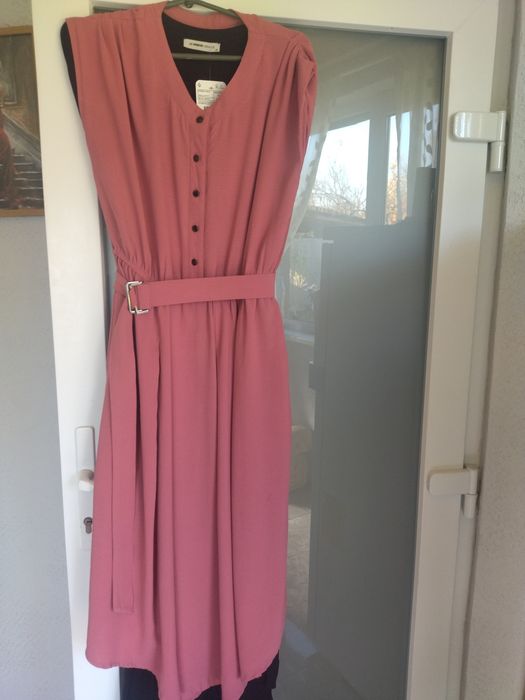 Довга віскозна сукня XL