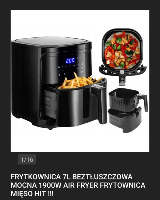 Airfryer na gwarancji