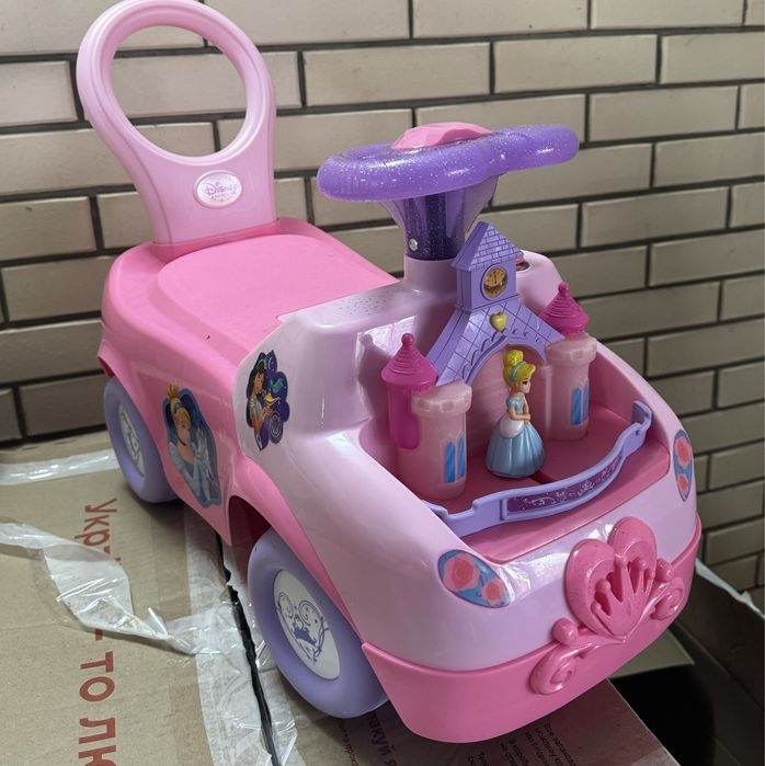 машина дитяча з принцесами disney kiddieland