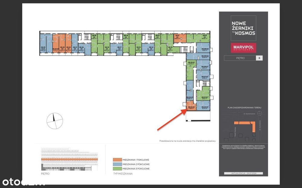 Nowe żerniki | Loggia | 16m2 komórka | Cesja