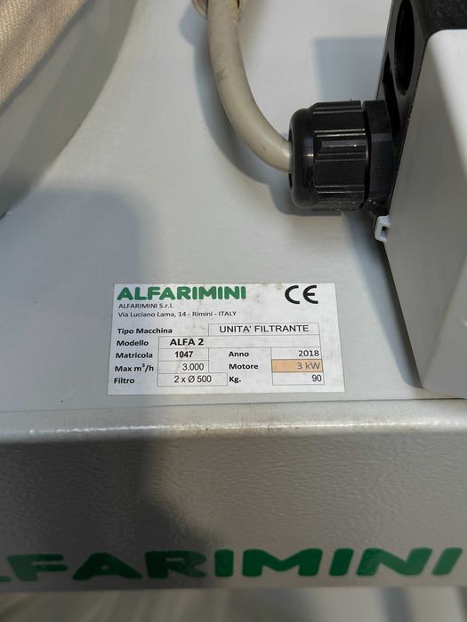 Odciąg trocin 2 workowy ALFA RIMINI 3,0 kW (1479)