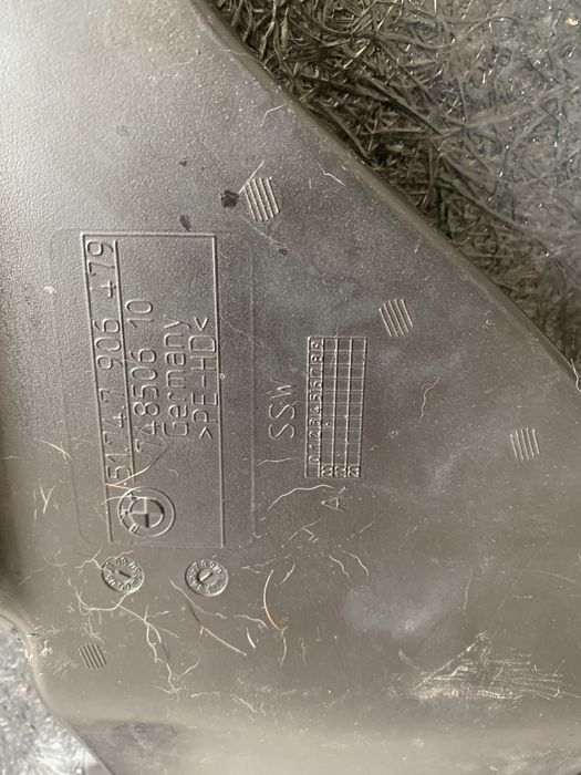 Защита двигателя BMW e60/e63 m5/m6 оригинал усиленная