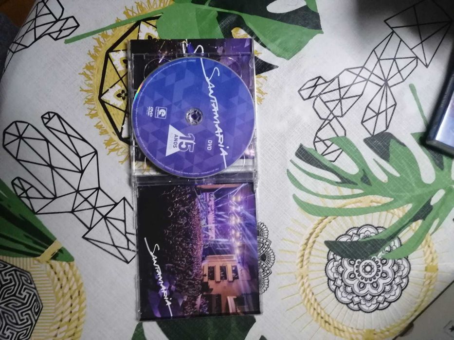 CD/DVD  Santamaria 15 anos