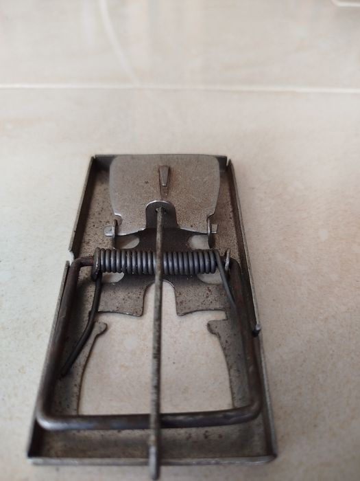 Łapka na myszy solidna gruba blacha 5szt