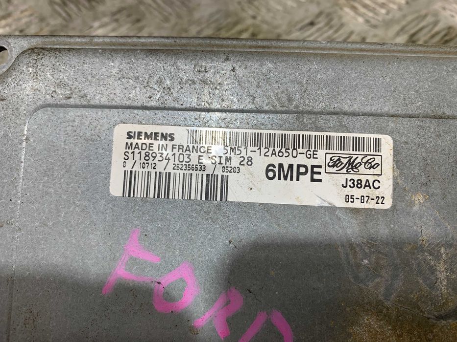 Ford Focus MK2 1.4 B Sterownik Komputer Silnika ECU