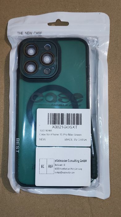 Etui Case Mobile Case do iPhone 15 Pro Max – zielone | Ultra Slim | Oc