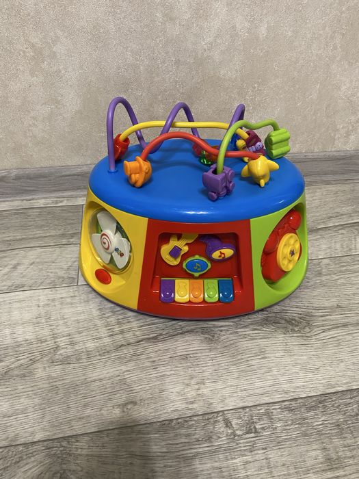 Музичний мультицентр Kiddi Smart з музикою і підсвітко, музична розвиваюча іграшка, музична іграшка