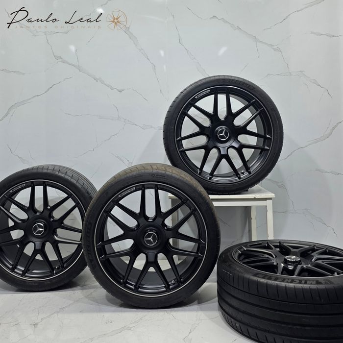 Jantes 20" originais Mercedes E63 AMG W213 5x112 com pneus