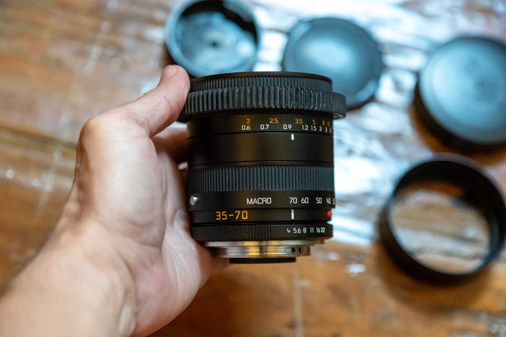 Leica R Vario-Elmar 35–70mm f/4 ASPH Macro – Como nova