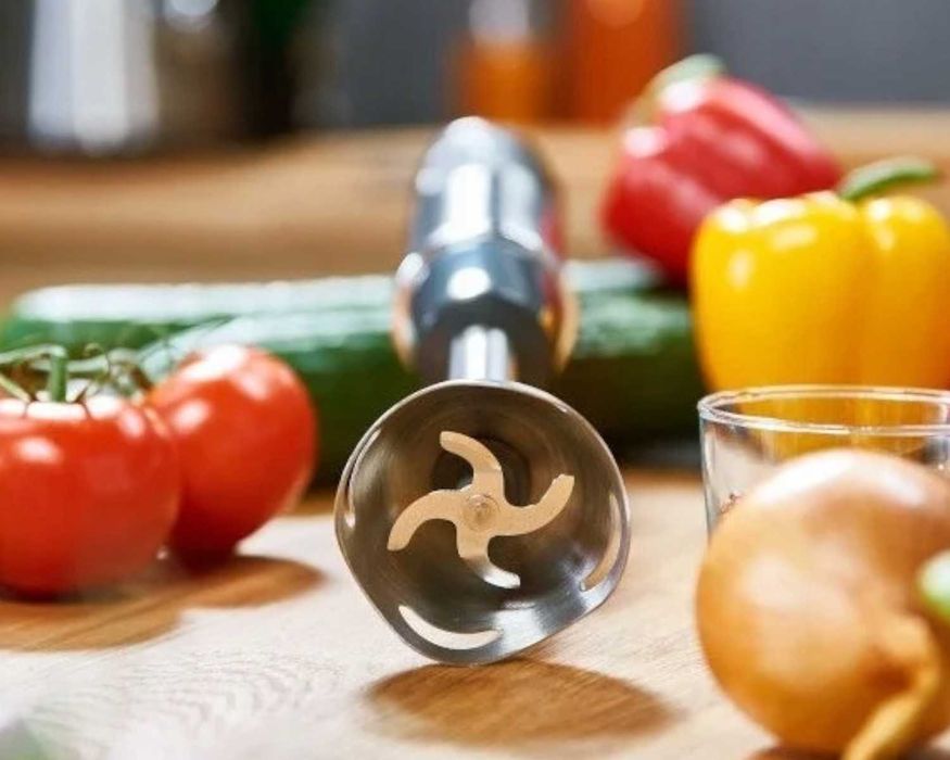 TEFAL Quickchef Blender Ręczny 1000W + Rozdrabniacz + Pojemnik MOCNY