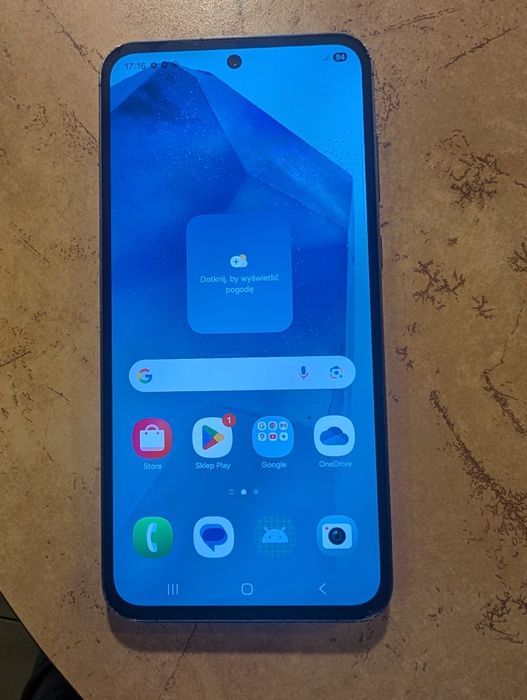 Oryginalny wyświetlacz Samsung a55 z demontazu