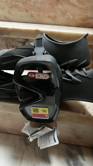 Barbatanas cressi novas mais oculos de mergulho