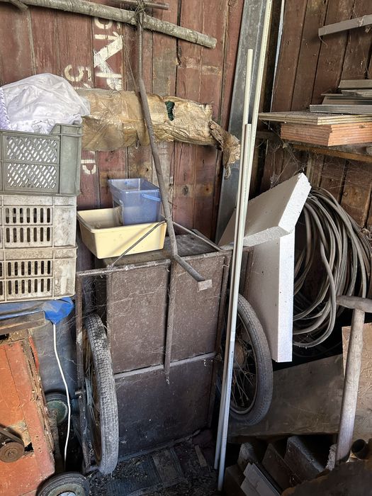 Wózek ogrodowy dwukółka