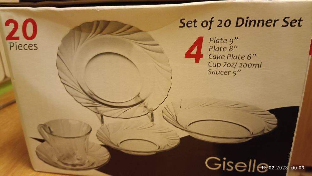 Komplet deserowy obiadowy