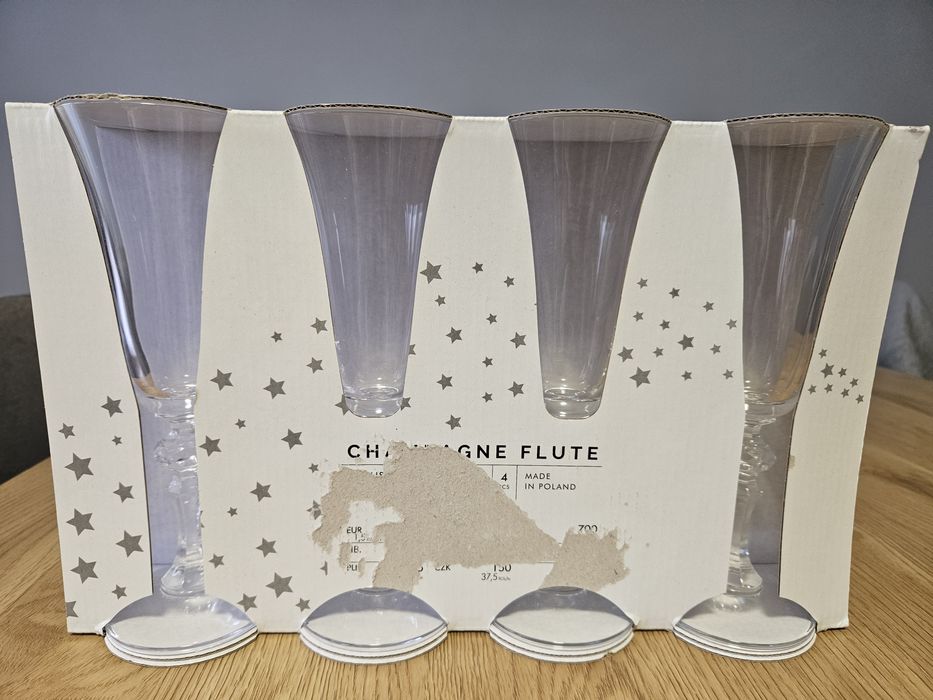 Kieliszki do szampana KROSNO