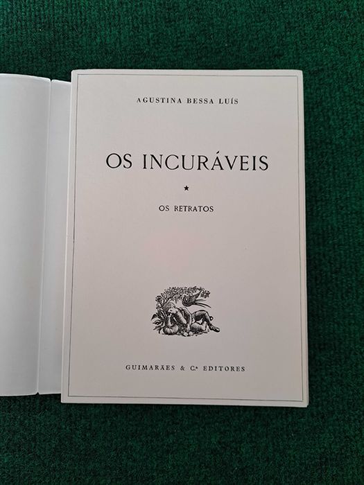 Os Incuráveis - Agustina Bessa-Luís (2 Volumes)