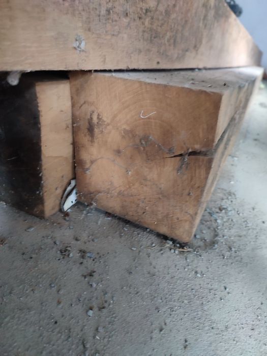 Дубовий брус 150х150