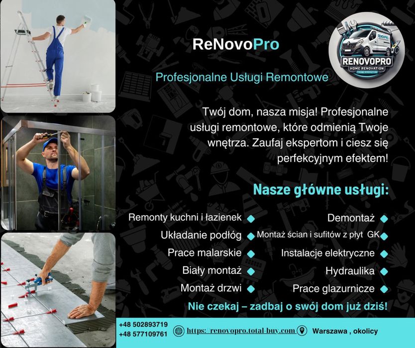 Uslugi remontowo wykonczeniowe