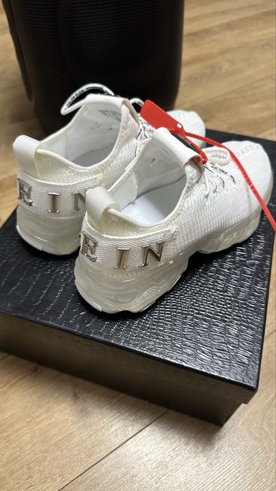 кроссовки Philipp Plein White