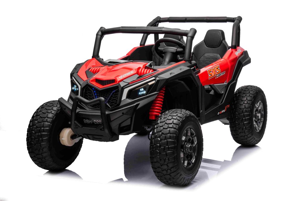Dwuosobowe Buggy na akumulator UTV X3 Off-Road BBH-028 czerwone
