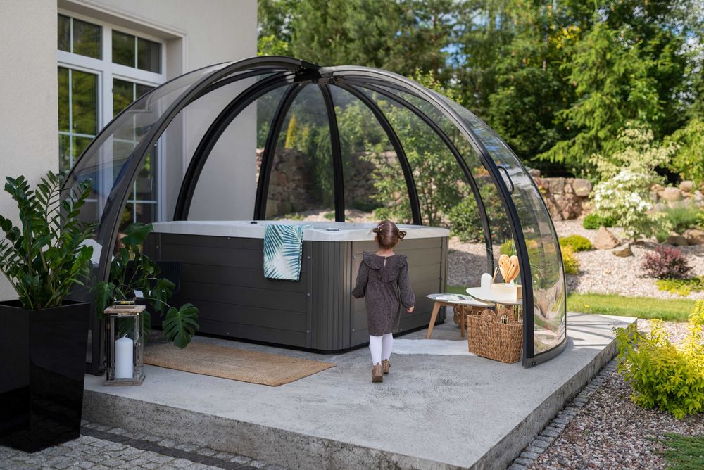 Zadaszenie wanny ogrodowej, jacuzzi, SPA