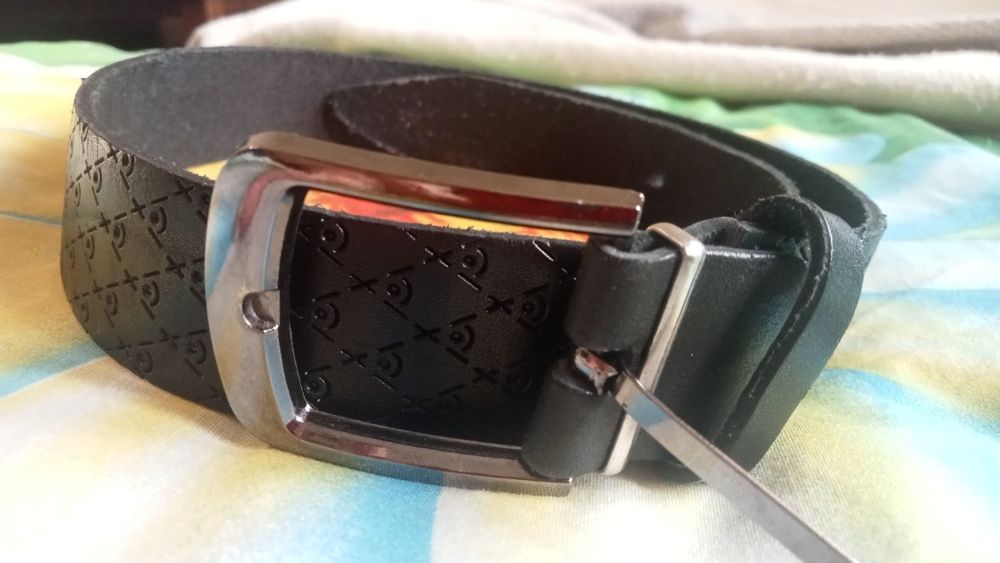 Ремінь новий, шкіряний