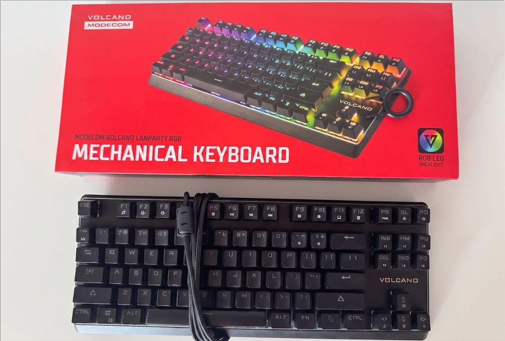 klawiatura Modecom Volcano Lanparty RGB
