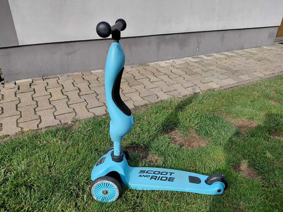 Hulajnoga trójkołowa - scoot and ride - 2w1