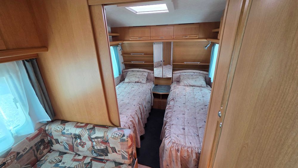 Adria A 502 Łóżka pojedyncze! DMC1300kg Przedsionek WC Ogrzewanie