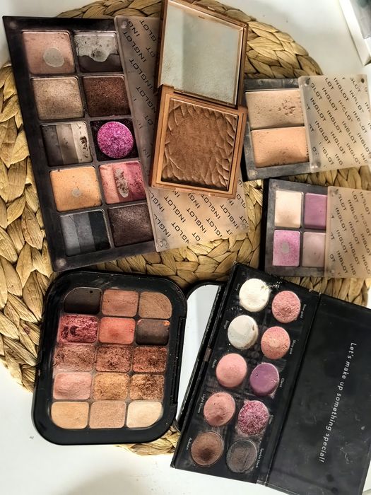 Cienie, brązer i róż, Kiko, Inglot, Nutridrome, Revolute