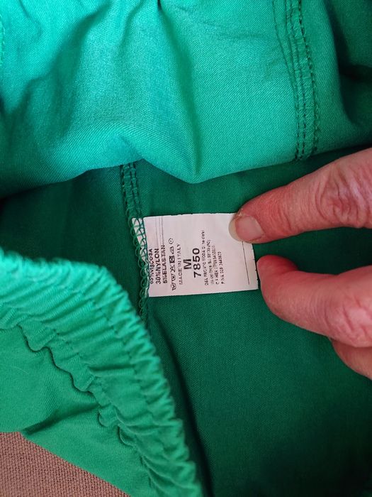 Spodnie damskie zielone