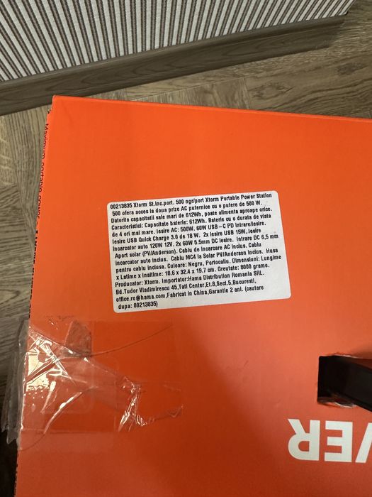 Xtorm XP500 614Wh 500W LiFePO4 Портативна зарядна станція / Повербанк
